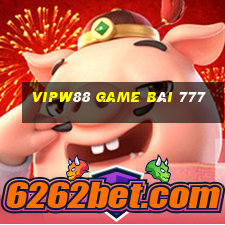 Vipw88 Game Bài 777