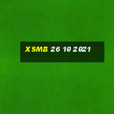 xsmb 26 10 2021