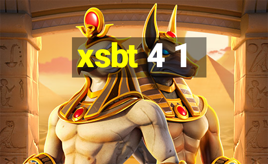 xsbt 4 1