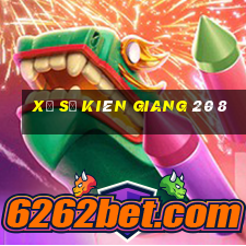 xổ số kiên giang 20 8