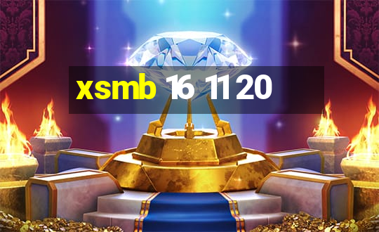 xsmb 16 11 20