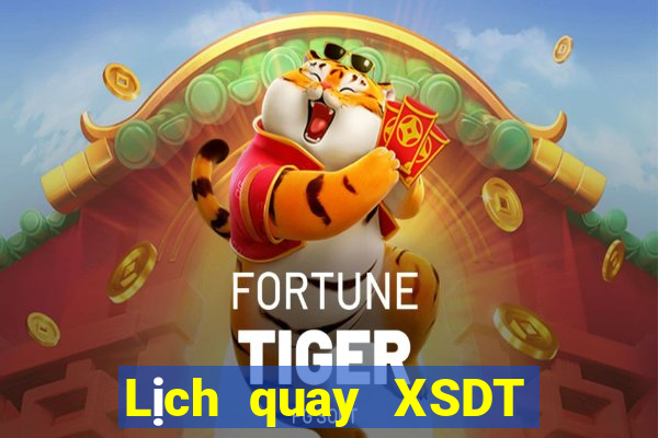 Lịch quay XSDT ngày thứ sáu