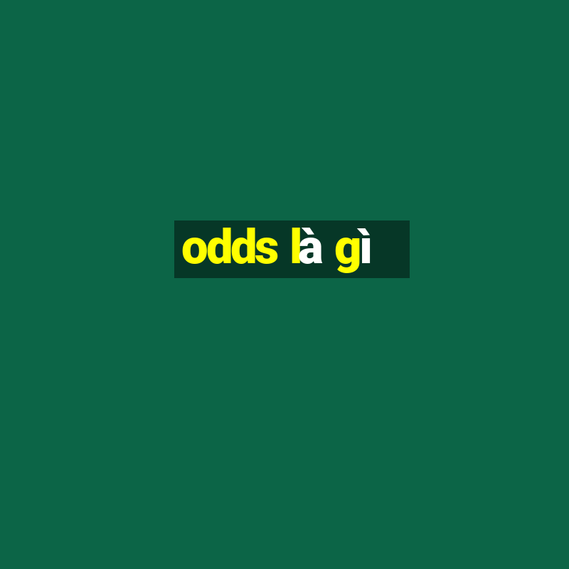 odds là gì