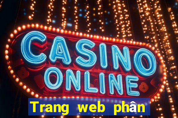 Trang web phân chia xổ số Anvi