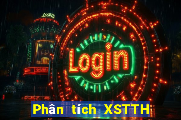 Phân tích XSTTH ngày 3