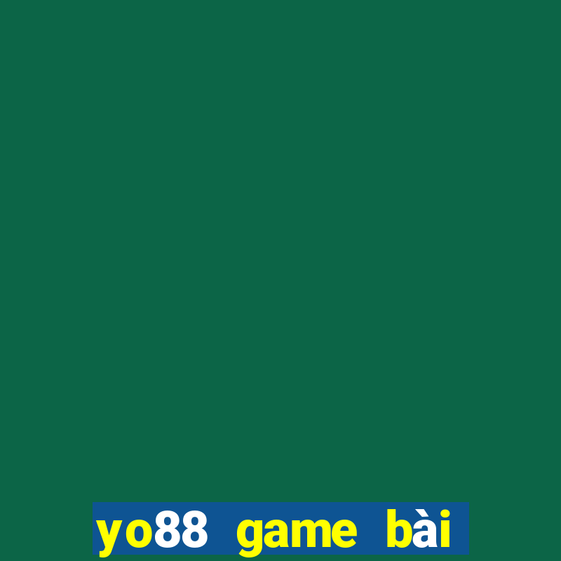 yo88 game bài đổi thưởng 2024