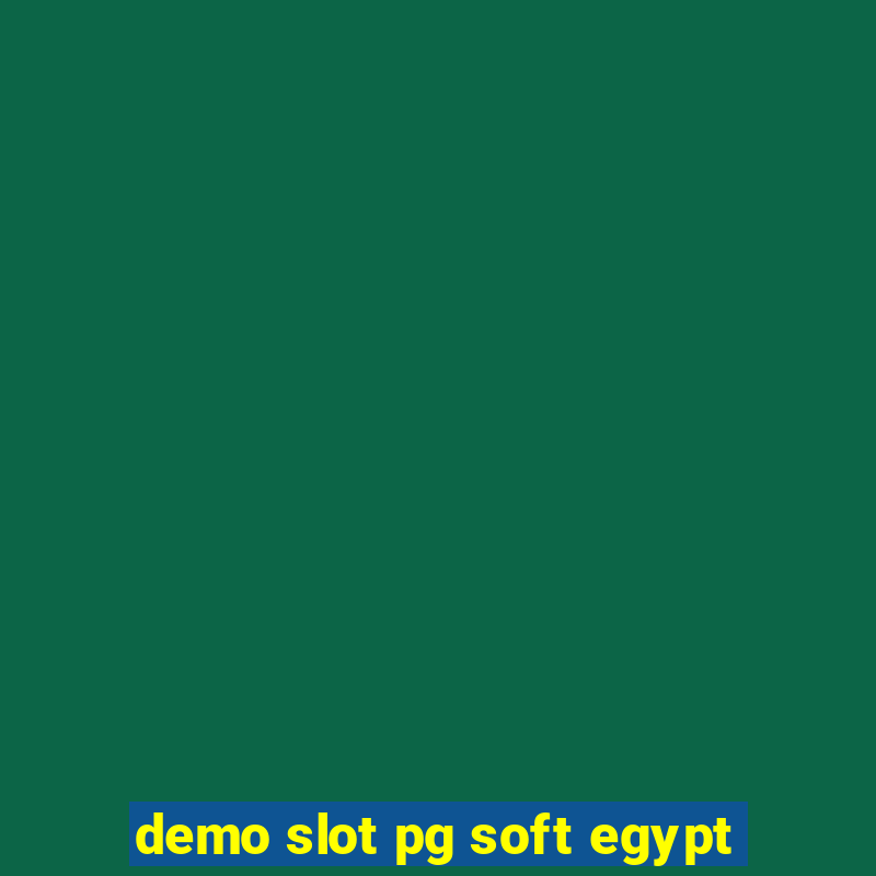 demo slot pg soft egypt