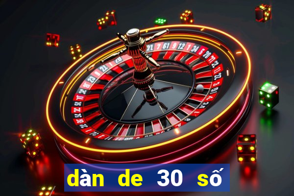 dan de 30 so khung 3 ngay