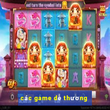 các game dễ thương