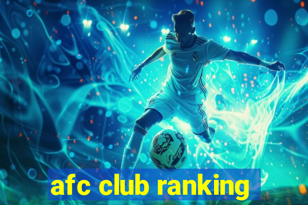 afc club ranking