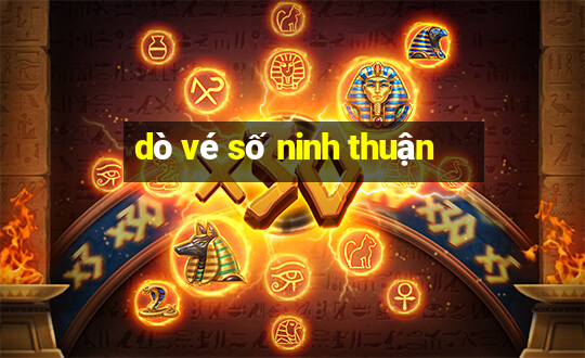 dò vé số ninh thuận