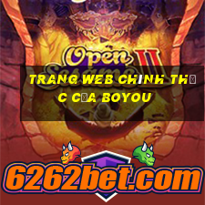 Trang web chính thức của Boyou