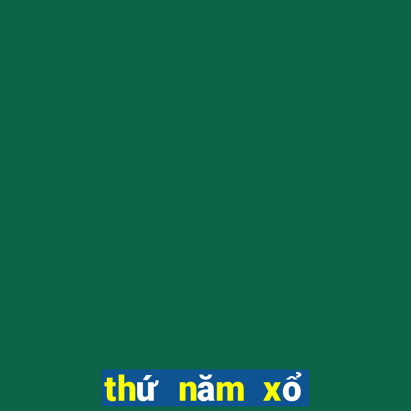 thứ năm xổ số miền nam