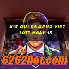 kết quả XS Keno Vietlott ngày 15