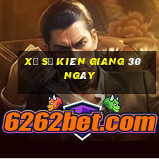 xổ số kiên giang 30 ngày