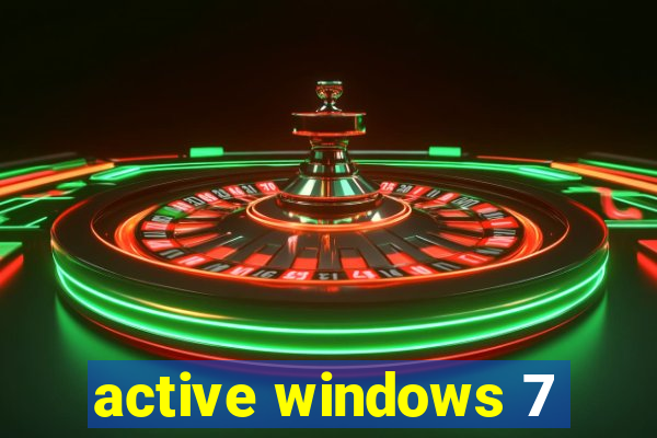 active windows 7