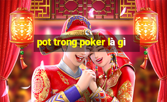 pot trong poker là gì