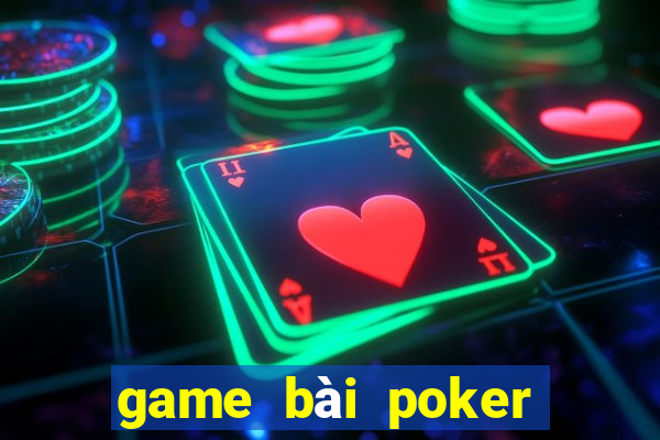 game bài poker trên iphone