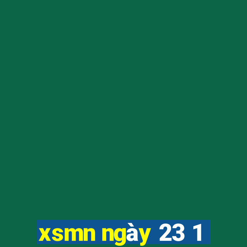 xsmn ngày 23 1