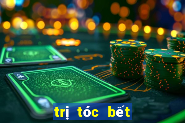 trị tóc bết bằng muối