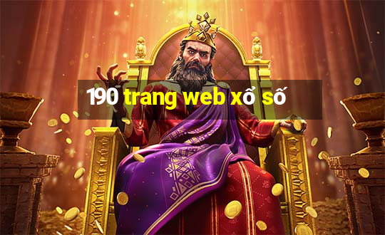 190 trang web xổ số