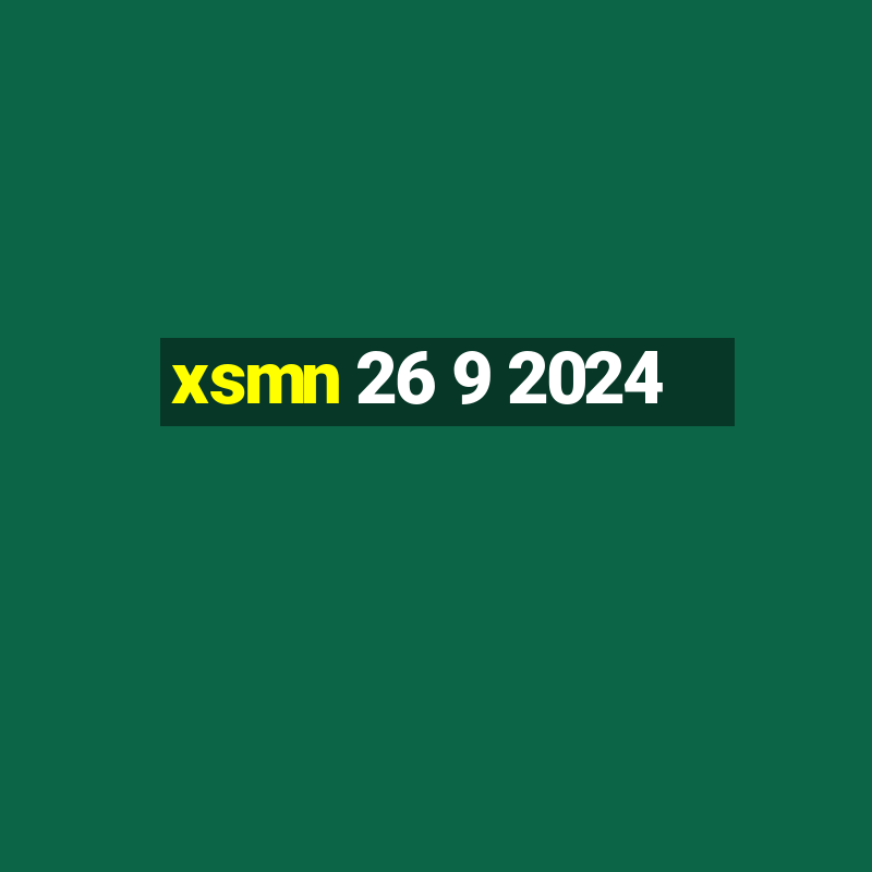 xsmn 26 9 2024