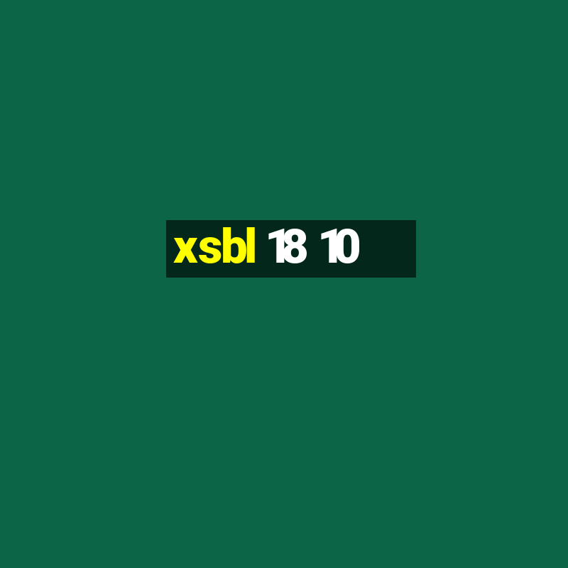 xsbl 18 10