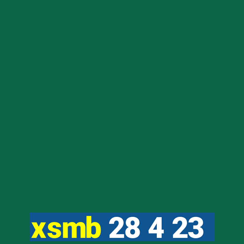 xsmb 28 4 23