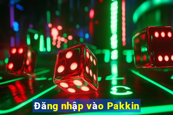 Đăng nhập vào Pakkin