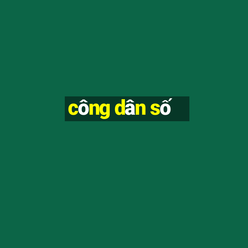 công dân số