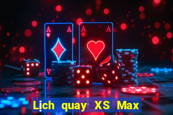 Lịch quay XS Max 3D ngày 14