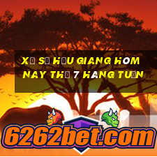 xổ số hậu giang hôm nay thứ 7 hàng tuần