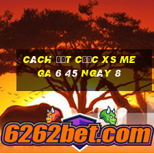 Cách đặt cược XS Mega 6 45 ngày 8