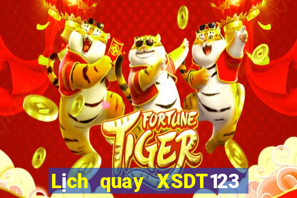 Lịch quay XSDT123 ngày 6