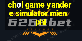 chơi game yandere simulator mien phi