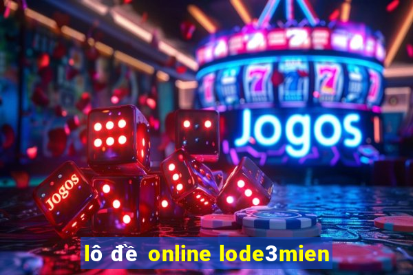 lô đề online lode3mien