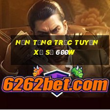 Nền tảng trực tuyến xổ số 600w