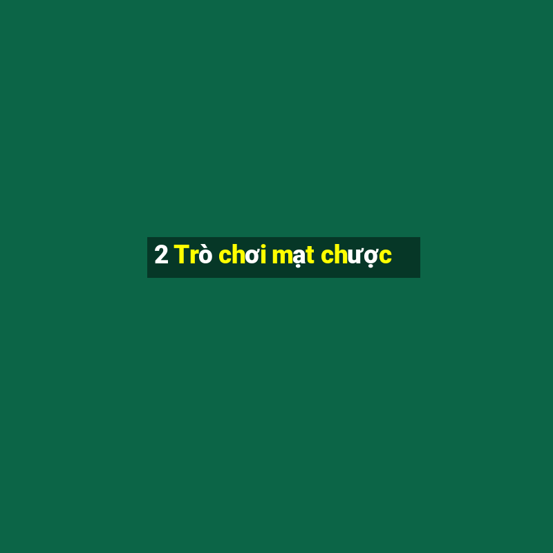 2 Trò chơi mạt chược