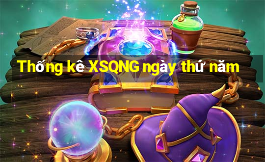 Thống kê XSQNG ngày thứ năm