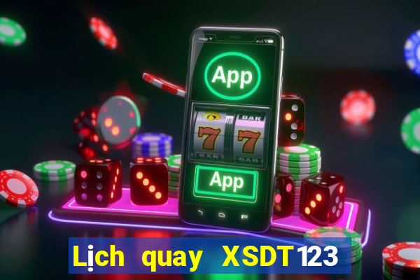 Lịch quay XSDT123 ngày thứ năm