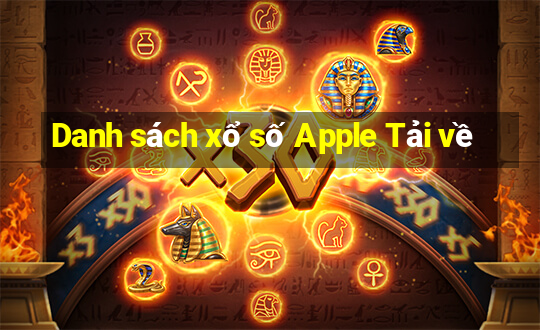 Danh sách xổ số Apple Tải về