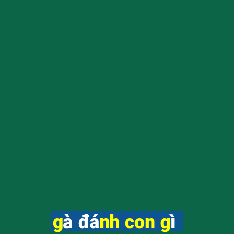 gà đánh con gì