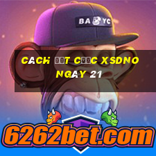 Cách đặt cược XSDNO ngày 21