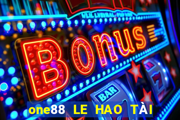 one88 LE HAO TÀI TRỢ GIẢI TRÍ