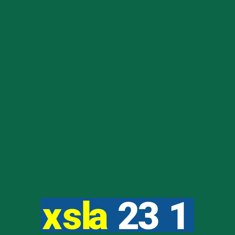 xsla 23 1