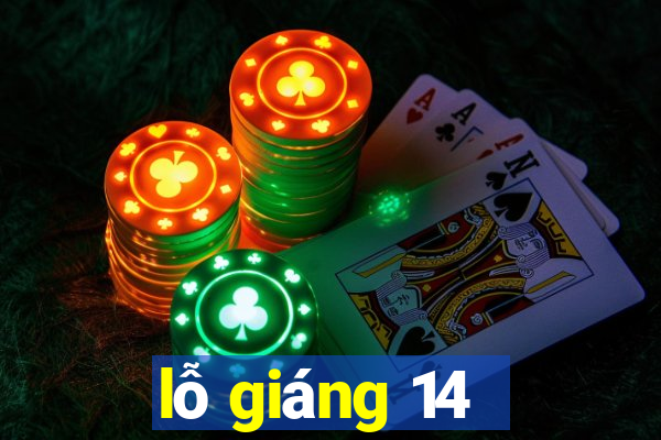 lỗ giáng 14