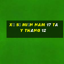 xổ số miền nam 17 tây tháng 12