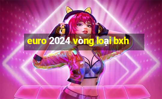 euro 2024 vòng loại bxh