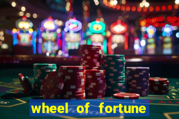 wheel of fortune slot machine