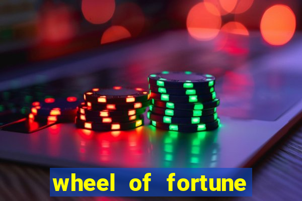 wheel of fortune slot machine